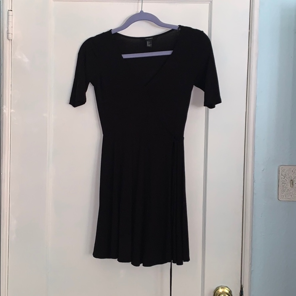 Forever 21 faux wrap dress